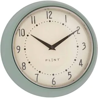 Plint Wanduhr Plint Retro Wanduhr Uhr Küchenuhr Dänisches Design grün