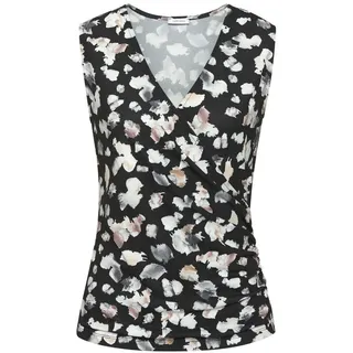LASCANA Tanktop schwarz/multi 36/38