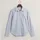 Slim Stretch Oxford Langarmhemd Light Blue 42