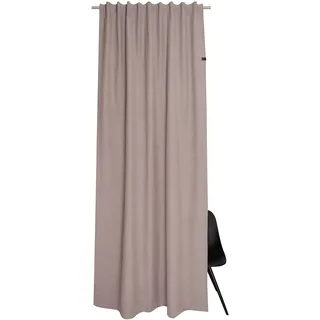 Schöner Wohnen Kollektion Gardine Solo 130x250 - Vorhang 2er Set Blickdicht Nude Baumwollmix - Vorhänge Wohnzimmer - Dekoschal - Curtains