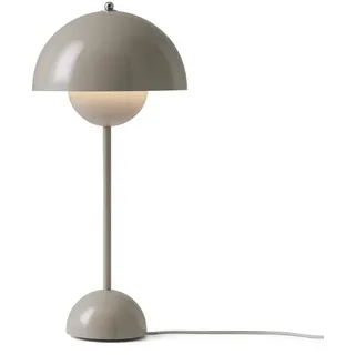&Tradition - FlowerPot Tischleuchte VP3, grau-beige