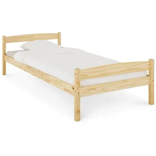 Idimex Kinderbett Boris 90 x 200 cm Kiefer massiv lackiert beige