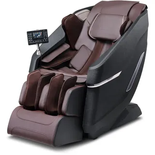 Vevor Massagesessel mit flexibler SL-Schiene 73 x 100 x 0 cm Gelb mit Bluetooth und Massagefunktion