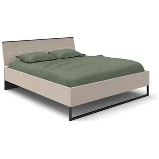 WIMEX 180 x 200 cm Grau/Schwarz