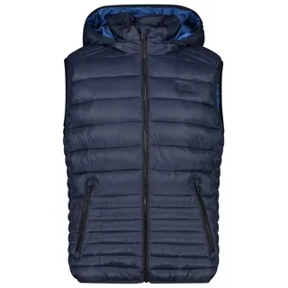 CMP Funktionsweste CMP Herren Weste Man Vest Snaps Hood 32K3157 blau 46