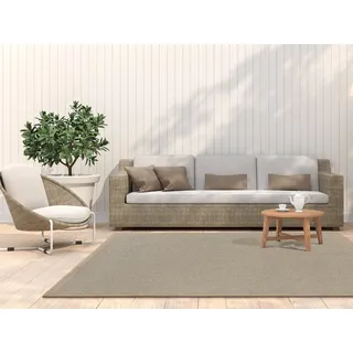 DEKOWE Naturana Panama Webteppich 120 x 170 cm Beige