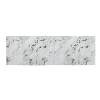 WENKO Teppich Marmor weiß gemustert 65,0 x 200,0 cm
