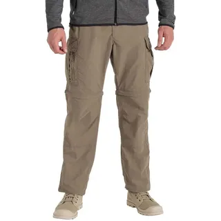 Craghoppers Nosilife Convertible Cargo Hosen Zip-Off-Hose Braun 60