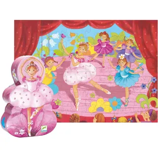 Djeco - DJ07227 - Puzzle - Ballerina Silhouette