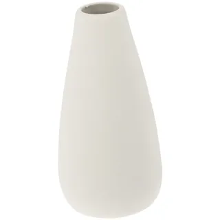 Keramikvase Kleine Tischvase für Zuhause, Weiße Blumenvase | Keramik, Abstraktes Design, Zarte Form, für Dekoration, Foto Requisiten, Künstliche Pflanzen
