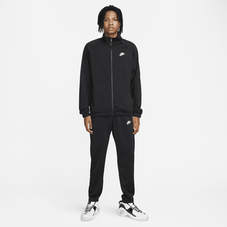 Nike Club Poly-Strick-Trainingsanzug für Herren - Schwarz, XL