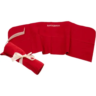 Robbe & Berking Bestecktasche aus Stoff. Aufbewahrung für versilberte und silberne Bestecke. Schützt Silberbesteck vor Kratzern und kann das Anlaufen verhindern. (12 Kuchengabeln / 12 Kaffeelöffel)