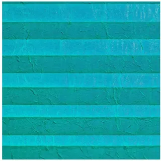 casa pura Plissee Magic, Erhältlich in verschiedenen Farben & Größen, Verschrauben oder mit Klemmhalterung, Verschrauben oder mit Klemmhalterung blau 120 cm x 200 cm