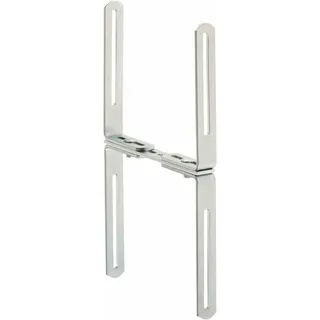 Alba Krapf Blumenkastenhalter H-Form max. 24 cm Breite verzinkt