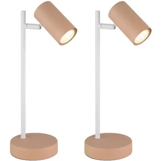 GLOBO Tischleuchte Beige 2 St.