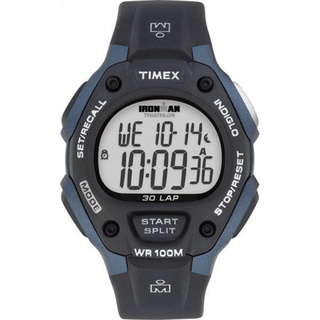 Timex Ironman Classic 38mm Digitaluhr für Herren, schwarzes Kunstharz-Armband, T5H591