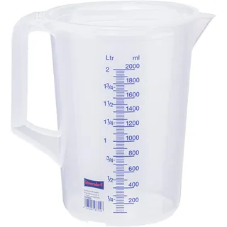 Hünersdorff 937000 Messbecher 2000ml Kunststoff