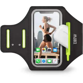 EOTW Sportarmband Handy Universal - Handyhalterung Arm Tasche für MP3-Player/iPhone 17/16/15/14/13 Pro Max Galaxy S25+/S24+/S23+/S22/S21(6,0"~6,7")