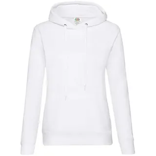 FRUIT OF THE LOOM Hoodie Weiß 34