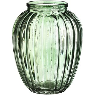 Vase Glas ca.10x12cm, grün