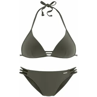 Bruno Banani Triangel-Bikini Damen Grün 42 Cup C