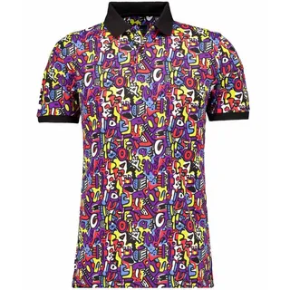 RAGMAN Poloshirt bunt 5XL (72/74)
