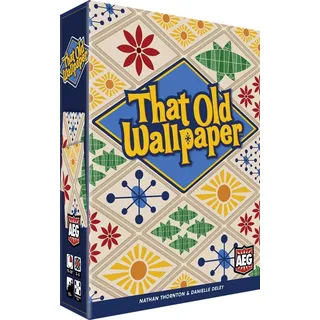 That Old Wallpaper | Collect and Match Funky and Unique Shapes | Pattern Matching Card Drafting Game | Simultaneous Play | 2-5 Players | Ages 10+ | English