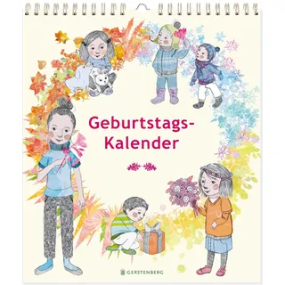 Gerstenberg Verlag Wir feiern durch das ganze Jahr Geburtstagskalender Immerwährender Eintragkalender