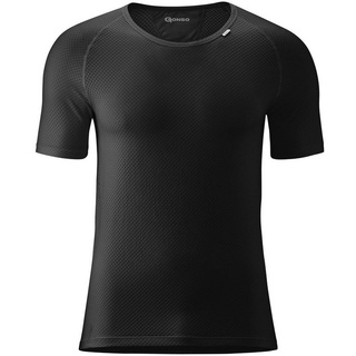 Gonso Funktionsshirt Pete Herren Fahrrad-Unterhemd, elastisch und atmungsaktiv Rundhals Radshirt schwarz