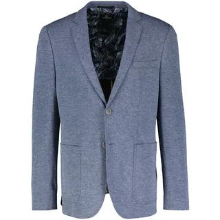 Lerros Jerseysakko "Jerseyblazer in großen Kurzgrößen", Herren, Gr. 32, blau (classic navy), 77% Polyester, 23% Viskose, Sakkos