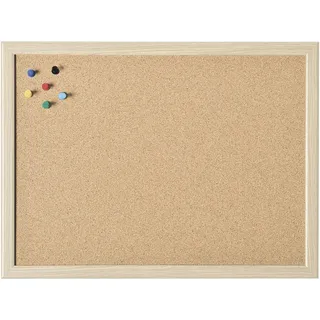 Magnetoplan Korkpinnwand 80 x 60 cm Braun