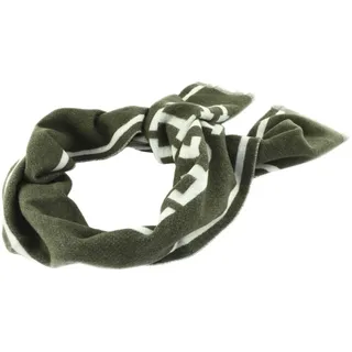 Tommy Hilfiger TH Monotype Scarf Army Green - 192 cm x 28 cm