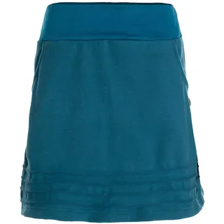 Vishes - Alternative Bekleidung - Thermorock Warmer Damen Winterrock kurz Minirock aus ECO-Fleece türkis 38-40 - 38-40
