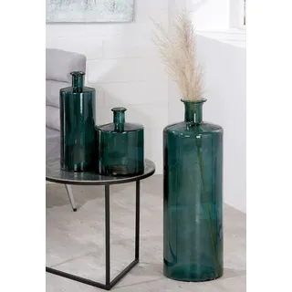 GILDE Vase Arturo Glas Petrol 39969