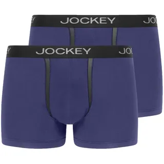 Jockey Chafe Proof Pouch Boxershorts blau XXL 2er Pack