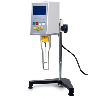 OPFVUJIKX Viskosimeter Viskositätsmessgerät Laborviskosimeter 0/1/2/3/4/21/27/28/29 Spindeln 0,1-2.000.000 Mpa.s Laborviskosimeter mit 25 Drehgeschwindigkeiten LVDV-2ST(RV-1S (NDJ-5S))