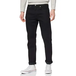 Levi's Levis 502 Jeans Tapered Fit in schwarzem Nightshine-W31 / L30