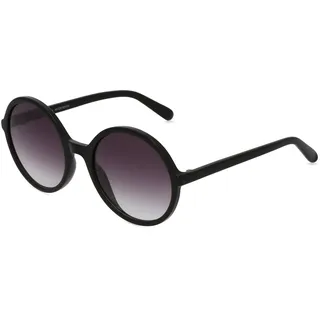 Fielmann MI 035 SUN FA Damen-Sonnenbrille Vollrand Rund Kunststoff-Gestell, schwarz
