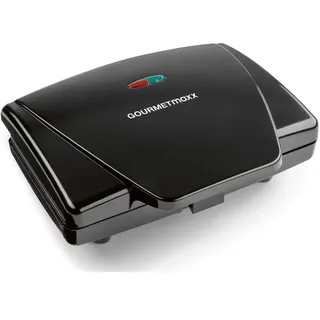 GOURMETmaxx Waffeleisen Belgische Waffeln schwarz