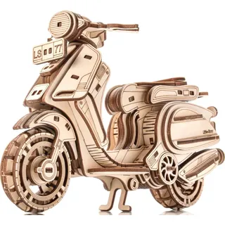 Little Story 3D Holzpuzzle Motorrad Bausatz DIY - Modell aus hochwertigem Holz mit präzisen Details perfekte Deko und spannendes Puzzle-Erlebnis