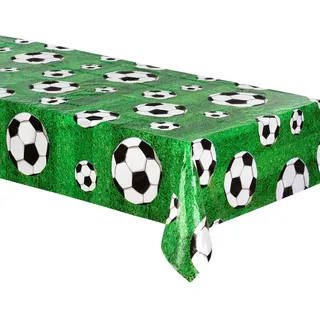 Boland Tischdecke Fußball 62509 180 x 120 cm Mehrfarbig