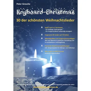 BoD – Books on Demand Keyboard-Christmas - 30 Weihnachtslieder für Keyboard