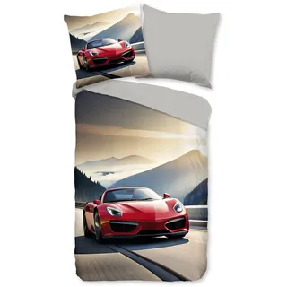 Muller Textil Cabrio Auto Beige 135 x 200 cm + 2 x 80 x 80 cm