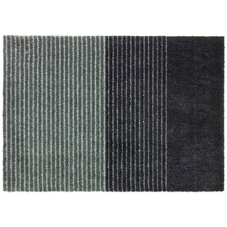 SCHÖNER WOHNEN-Kollektion Sauberlaufmatte Streifen  (Anthrazit/Grau, 50 x 70 cm, 100 % Polyamid)