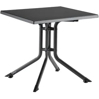 Kettler Klapptisch Kunststoff Anthrazit 80 cm x 80 cm