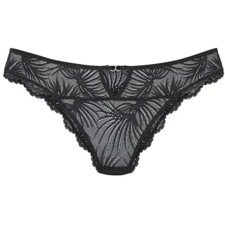 LASCANA Tanga 3 St. Schwarz 36/38