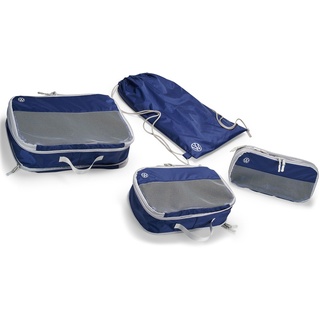 Volkswagen Gepäcktaschen Set 4-teilig blau/ grau 1H2087308