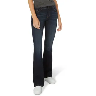 Lee Damen Midrise Bootcut Jeans, Kansas Fade, 44 - 44