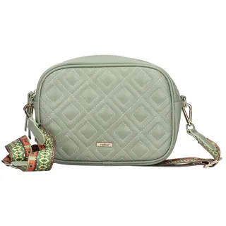Umhängetasche RIEKER "Mulbery" Gr. B/H/T: 21 cm x 16 cm x 7 cm, grün (mint) Damen Taschen Handtaschen Handtasche