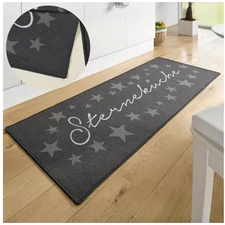 HANSE Home Küchenläufer Sterneküche, rechteckig, Höhe: 8 mm, Läufer, Rutschfest, Küchenteppich, Küche, Teppich, Pflegeleicht, Flur grau